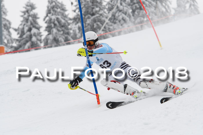 FIS Alpine Kombi 2x Slalom Herren 26.02.2018