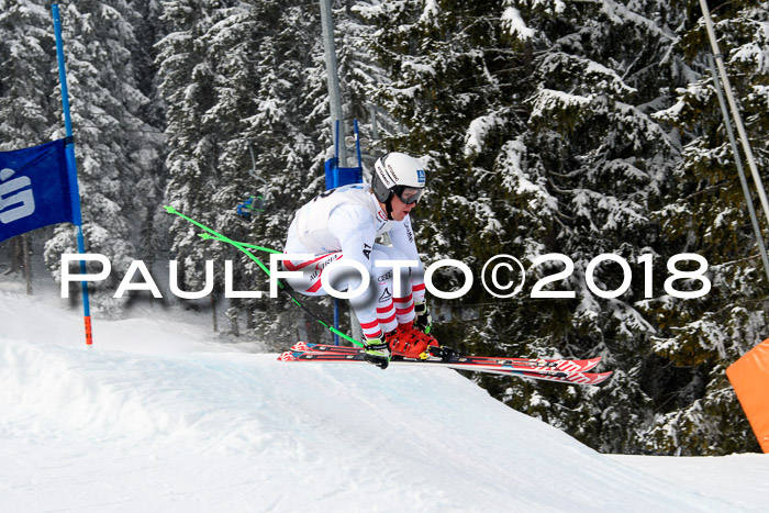 Int. FIS Rennen + NJC Herren, SG, Götschen, 26.02.2018