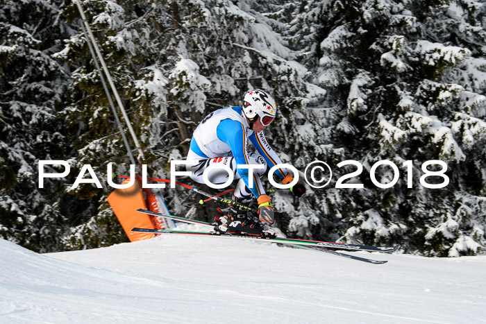 Int. FIS Rennen + NJC Herren, SG, Götschen, 26.02.2018