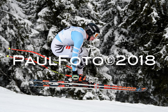 Int. FIS Rennen + NJC Herren, SG, Götschen, 26.02.2018