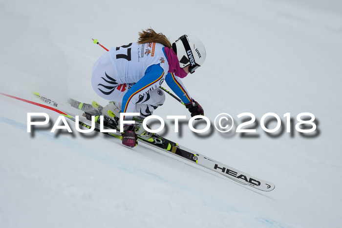 DSV Schülercup Finale Super-G, Dt. Schülermeisterschaft 01.03.2018