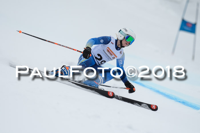 DSV Schülercup Finale Super-G, Dt. Schülermeisterschaft 01.03.2018