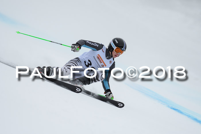 DSV Schülercup Finale Super-G, Dt. Schülermeisterschaft 01.03.2018