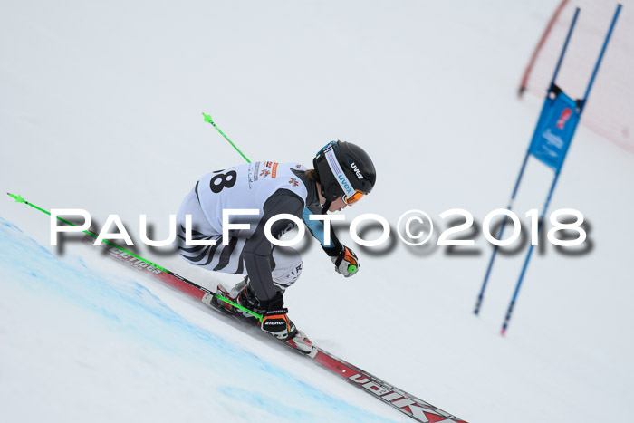 DSV Schülercup Finale Super-G, Dt. Schülermeisterschaft 01.03.2018