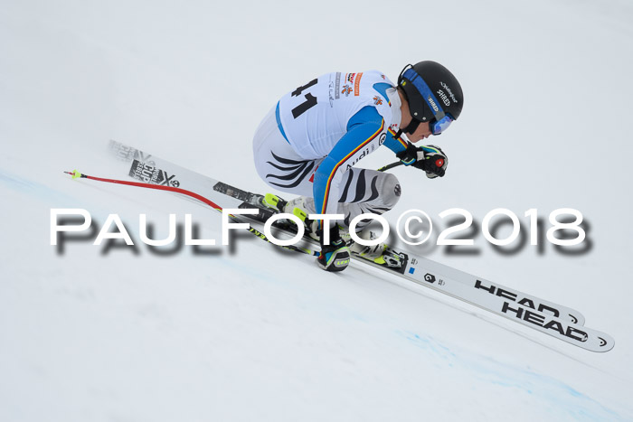 DSV Schülercup Finale Super-G, Dt. Schülermeisterschaft 01.03.2018