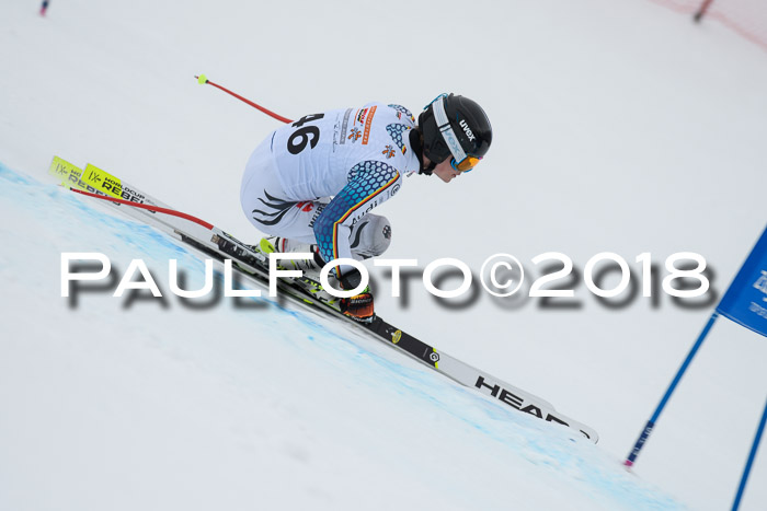 DSV Schülercup Finale Super-G, Dt. Schülermeisterschaft 01.03.2018