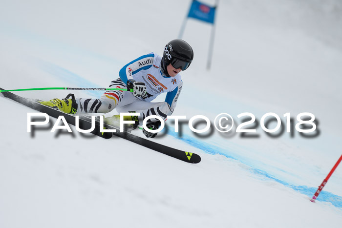 DSV Schülercup Finale Super-G, Dt. Schülermeisterschaft 01.03.2018