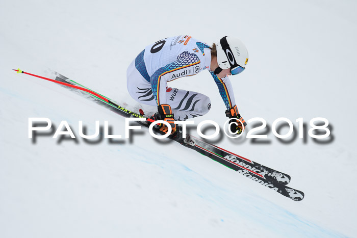 DSV Schülercup Finale Super-G, Dt. Schülermeisterschaft 01.03.2018