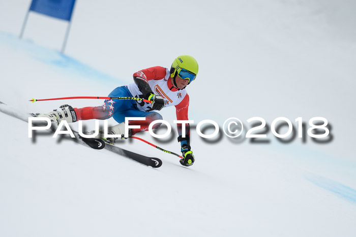 DSV Schülercup Finale Super-G, Dt. Schülermeisterschaft 01.03.2018