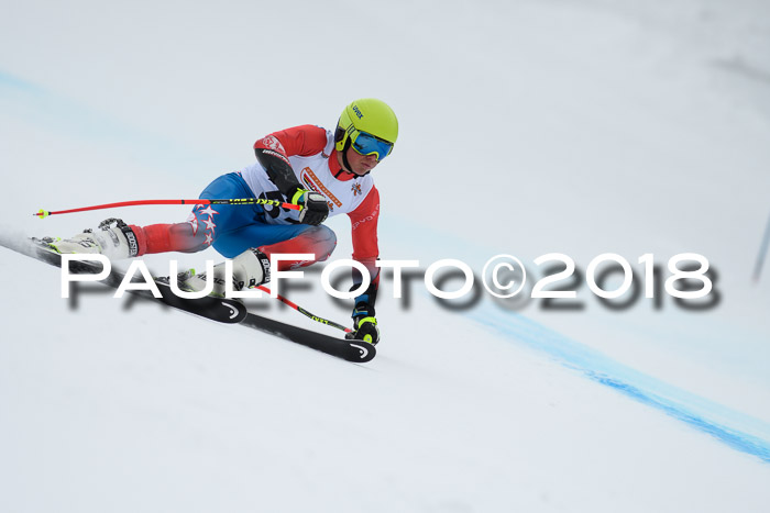 DSV Schülercup Finale Super-G, Dt. Schülermeisterschaft 01.03.2018