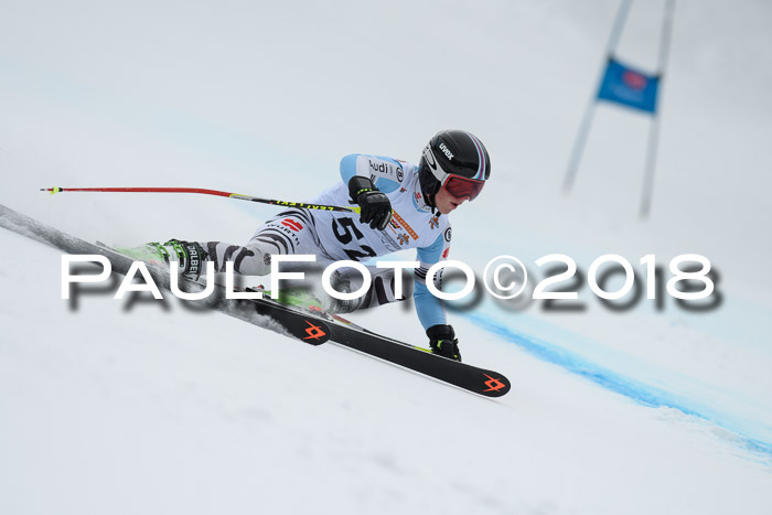 DSV Schülercup Finale Super-G, Dt. Schülermeisterschaft 01.03.2018