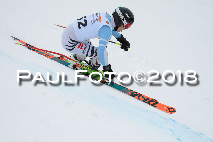 DSV Schülercup Finale Super-G, Dt. Schülermeisterschaft 01.03.2018