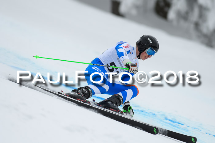 DSV Schülercup Finale Super-G, Dt. Schülermeisterschaft 01.03.2018