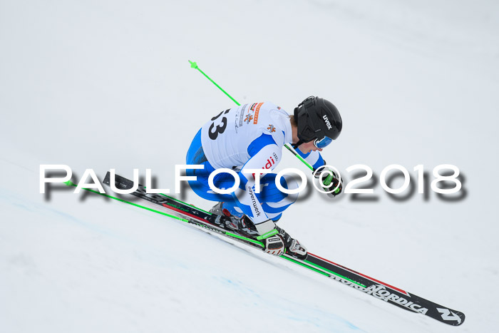 DSV Schülercup Finale Super-G, Dt. Schülermeisterschaft 01.03.2018