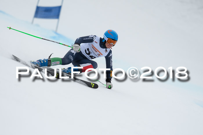 DSV Schülercup Finale Super-G, Dt. Schülermeisterschaft 01.03.2018