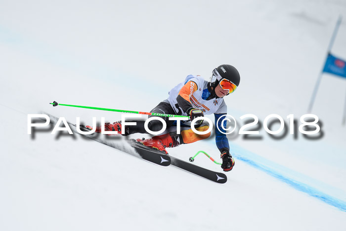 DSV Schülercup Finale Super-G, Dt. Schülermeisterschaft 01.03.2018