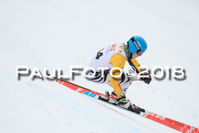 DSV Schülercup Finale Super-G, Dt. Schülermeisterschaft 01.03.2018