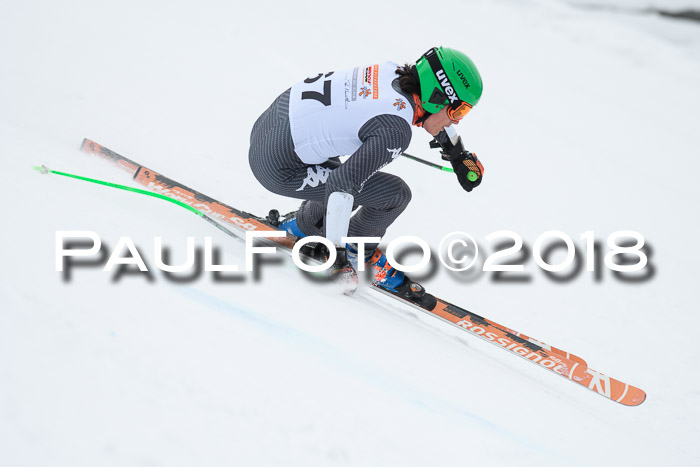 DSV Schülercup Finale Super-G, Dt. Schülermeisterschaft 01.03.2018