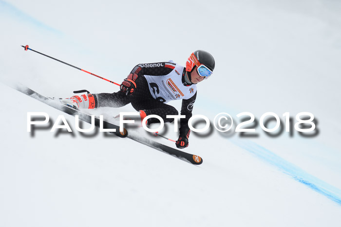 DSV Schülercup Finale Super-G, Dt. Schülermeisterschaft 01.03.2018