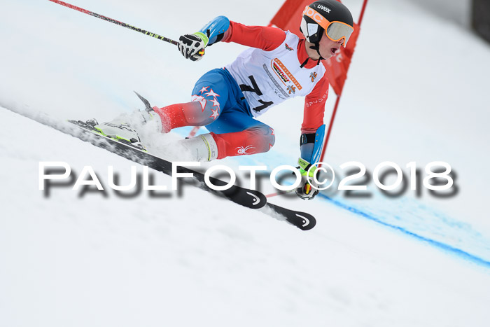 DSV Schülercup Finale Super-G, Dt. Schülermeisterschaft 01.03.2018