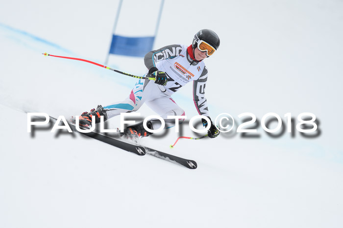 DSV Schülercup Finale Super-G, Dt. Schülermeisterschaft 01.03.2018