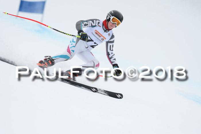 DSV Schülercup Finale Super-G, Dt. Schülermeisterschaft 01.03.2018