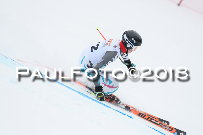 DSV Schülercup Finale Super-G, Dt. Schülermeisterschaft 01.03.2018