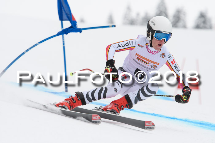 DSV Schülercup Finale Super-G, Dt. Schülermeisterschaft 01.03.2018