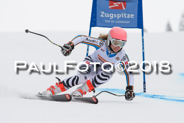 DSV Schülercup Finale Super-G, Dt. Schülermeisterschaft 01.03.2018