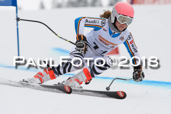 DSV Schülercup Finale Super-G, Dt. Schülermeisterschaft 01.03.2018