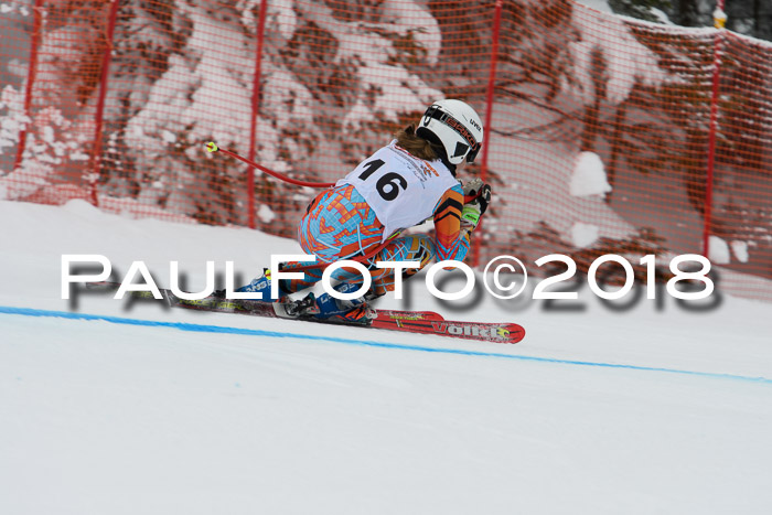 DSV Schülercup Finale Super-G, Dt. Schülermeisterschaft 01.03.2018