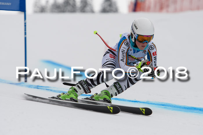 DSV Schülercup Finale Super-G, Dt. Schülermeisterschaft 01.03.2018