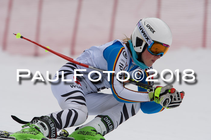 DSV Schülercup Finale Super-G, Dt. Schülermeisterschaft 01.03.2018