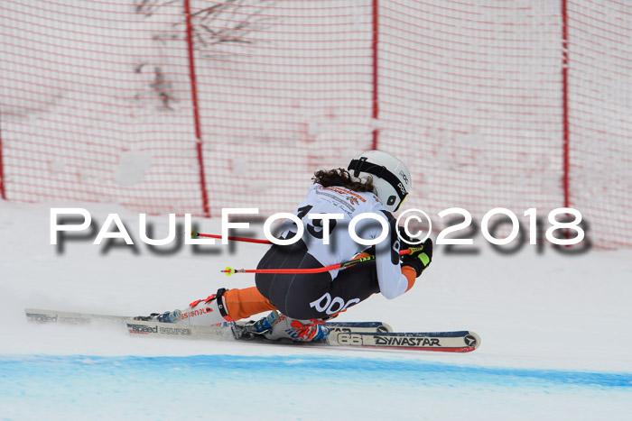 DSV Schülercup Finale Super-G, Dt. Schülermeisterschaft 01.03.2018