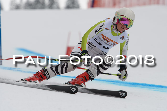 DSV Schülercup Finale Super-G, Dt. Schülermeisterschaft 01.03.2018