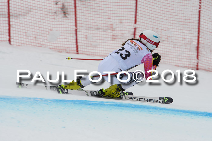 DSV Schülercup Finale Super-G, Dt. Schülermeisterschaft 01.03.2018