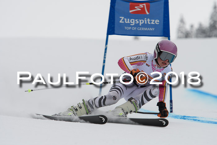 DSV Schülercup Finale Super-G, Dt. Schülermeisterschaft 01.03.2018