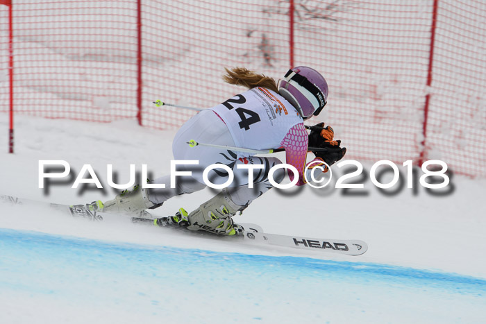 DSV Schülercup Finale Super-G, Dt. Schülermeisterschaft 01.03.2018