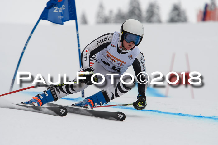 DSV Schülercup Finale Super-G, Dt. Schülermeisterschaft 01.03.2018