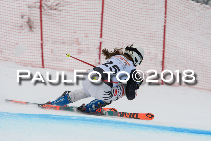 DSV Schülercup Finale Super-G, Dt. Schülermeisterschaft 01.03.2018