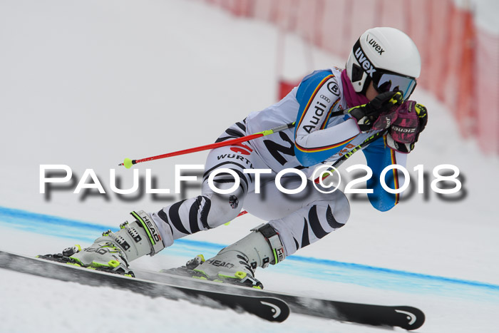 DSV Schülercup Finale Super-G, Dt. Schülermeisterschaft 01.03.2018