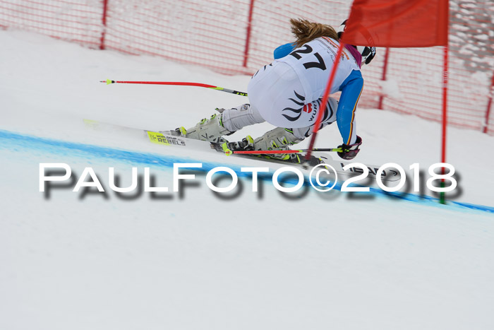 DSV Schülercup Finale Super-G, Dt. Schülermeisterschaft 01.03.2018