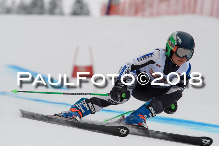 DSV Schülercup Finale Super-G, Dt. Schülermeisterschaft 01.03.2018