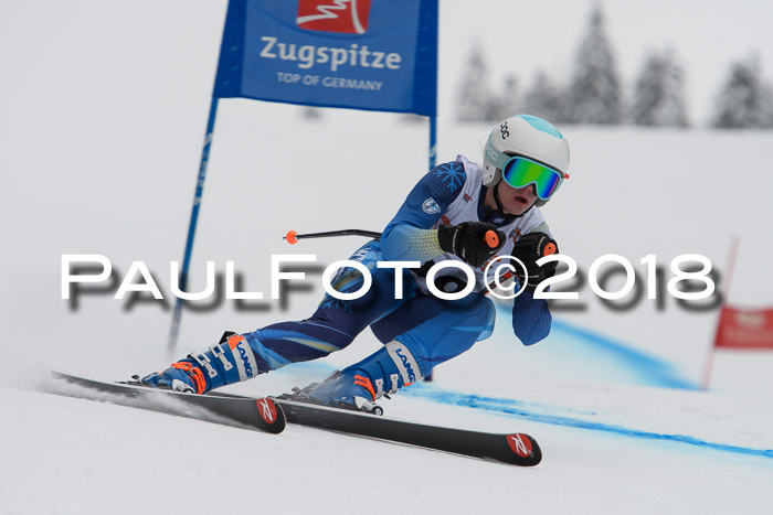 DSV Schülercup Finale Super-G, Dt. Schülermeisterschaft 01.03.2018