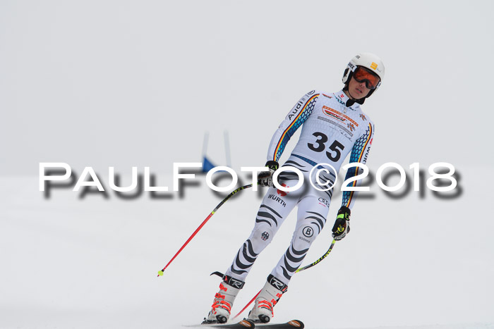 DSV Schülercup Finale Super-G, Dt. Schülermeisterschaft 01.03.2018