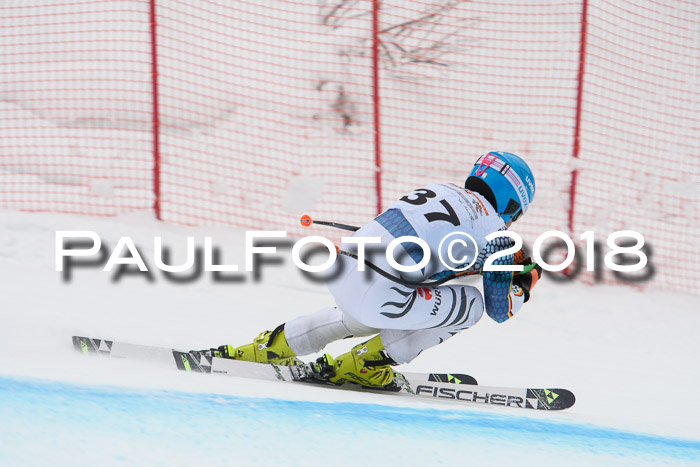 DSV Schülercup Finale Super-G, Dt. Schülermeisterschaft 01.03.2018