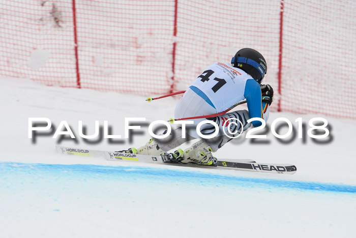 DSV Schülercup Finale Super-G, Dt. Schülermeisterschaft 01.03.2018