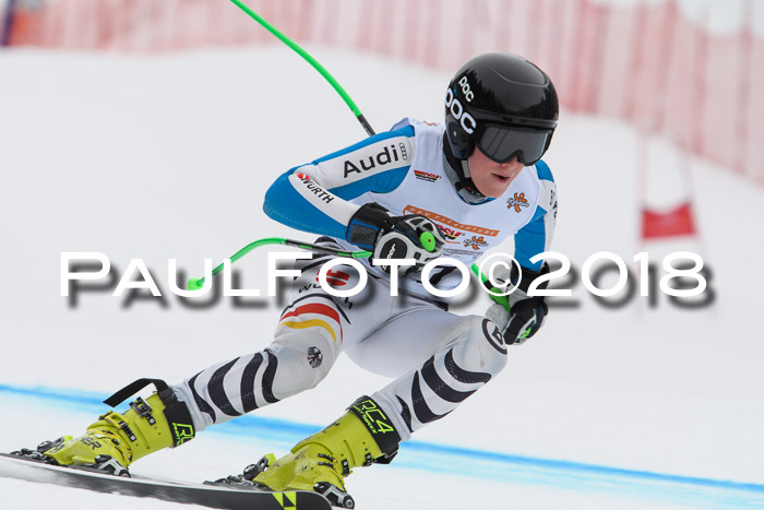 DSV Schülercup Finale Super-G, Dt. Schülermeisterschaft 01.03.2018