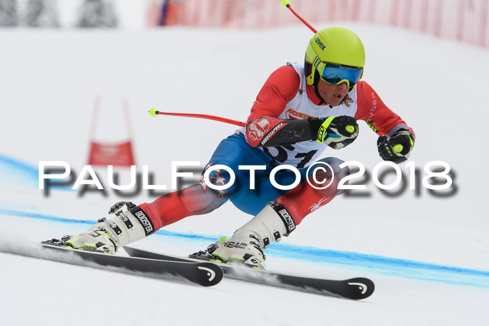 DSV Schülercup Finale Super-G, Dt. Schülermeisterschaft 01.03.2018