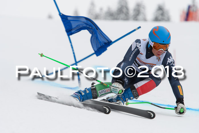 DSV Schülercup Finale Super-G, Dt. Schülermeisterschaft 01.03.2018